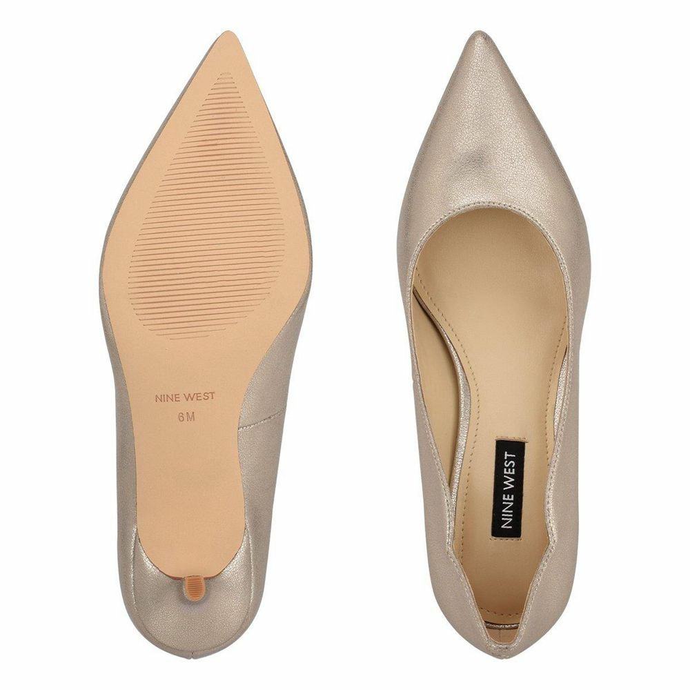 Nine west sales gold pumps